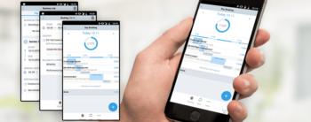Mobile time, contact and expense recording with the Projektron WebApp