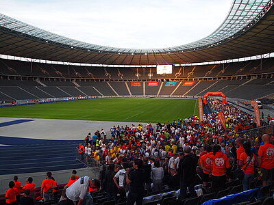 B2Run 2016 im Olympiastadion