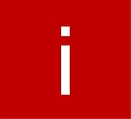Symbol für den initiativen Verhaltenstyp: kommunikativ, begeisterungsfähig, motivierend. Icon mit Buchstabe i für Initiative im DiSG®-Modell