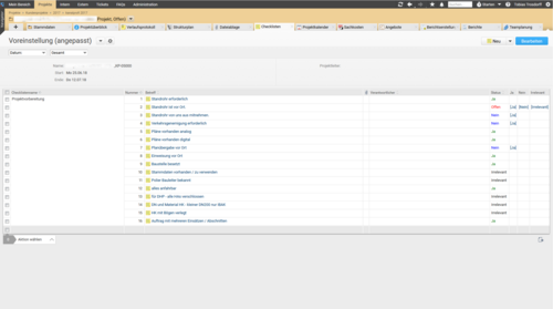 BCS Kanalprofi Workflow Project preparation
