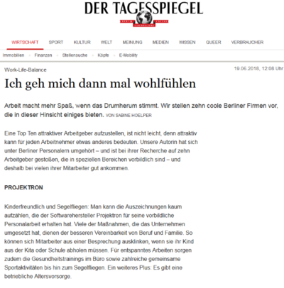 19. Juni 2018 – Tagesspiegel