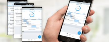 Registro móvil de tiempos, contactos y gastos con la WebApp de Projektron