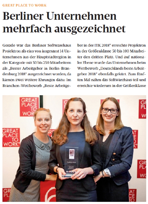 5. April 2018 – Berliner Wirtschaft