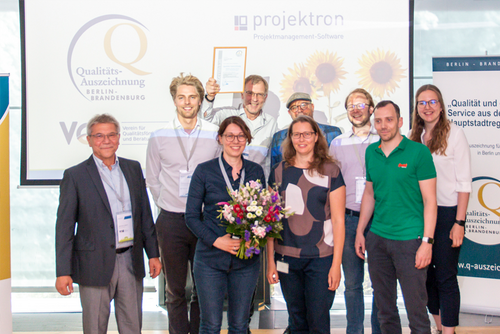 Projektron BCS: Ausgezeichnet als ERP-System für Dienstleister.