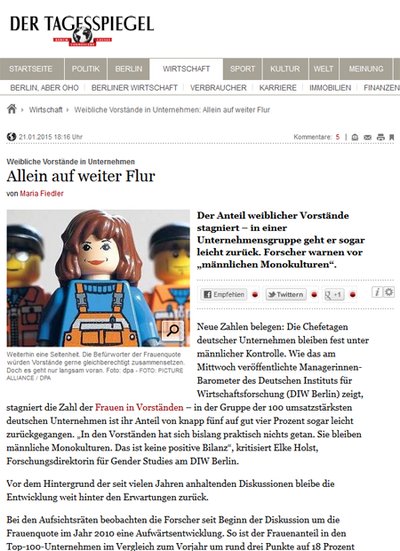 21. Januar 2015 – Tagesspiegel