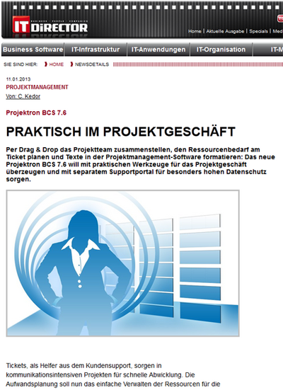 11. Januar 2013 – it-director