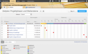 Einfach anpassen: Meilensteine mit Projektphasen im Zeitplan
