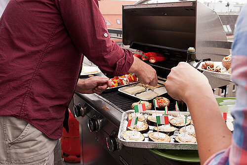 Erstes Veggie-Grillen bei Projektron