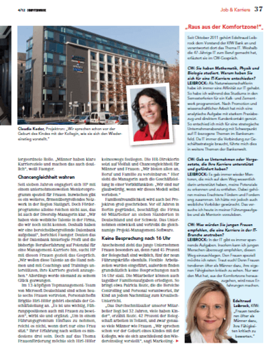 26. Januar 2012 - Computerwoche