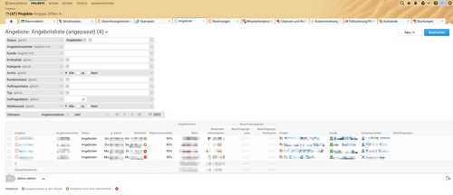 team technology BCS overview of offers