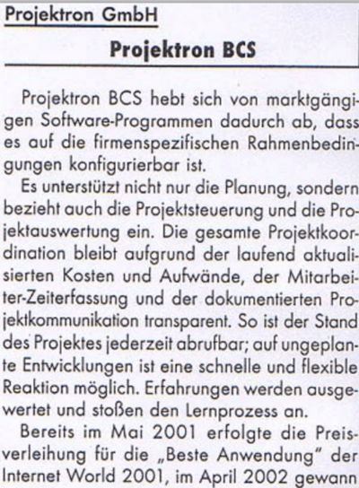 August 2002 - GPM Gesellschaft für Projektmanagement e.V.