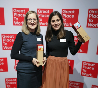 Among the awards for our outstanding HR work, our ninth award from Great Place to Work® Germany stood out. 