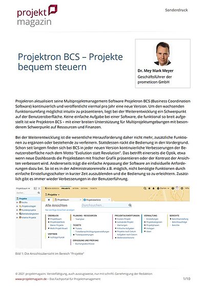 Juli 2021 - Projekt Magazin