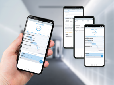 Mit der Projektron WebApp erfassen Sie Anwesenheiten, Projektzeiten, Arbeitszeiten, Kontakte und Spesen immer und überall unkompliziert. 
