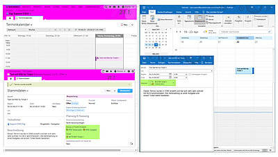 Neue Schnittstelle ermöglicht die Nutzung von Projektron BCS und Outlook ohne Toolwechsel