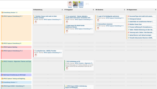 Kanban-Board Screenshot