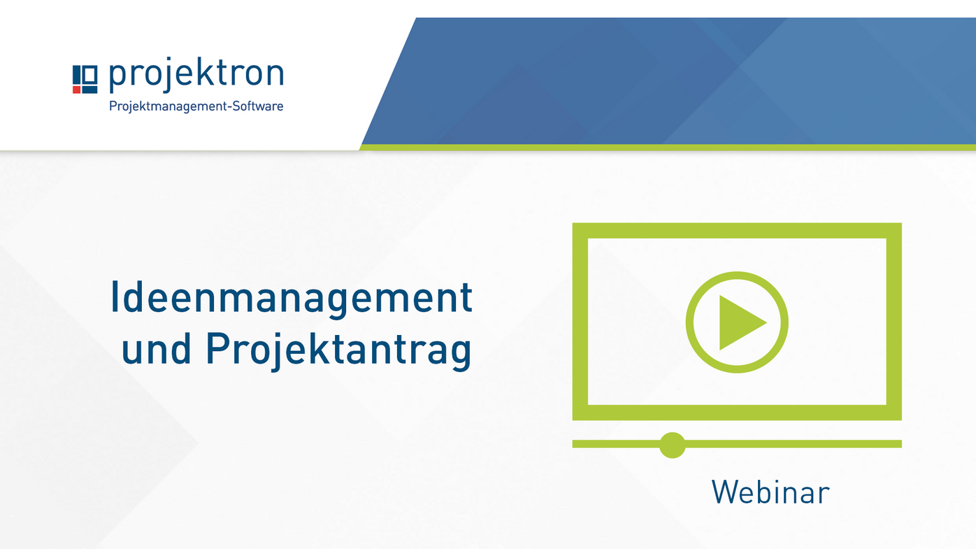 Im Webinar Ideenmanagement und Projektantrag lernen Projektron-BCS-Anwender, wie aus einer Idee ein genehmigtes Projekt wird – von der Einreichung über die Bewertung bis zur Umsetzung. Symbolbild zum Webinar „Ideenmanagement und Projektantrag“: Prozess von der Idee bis zum Projekt in Projektron BCS.