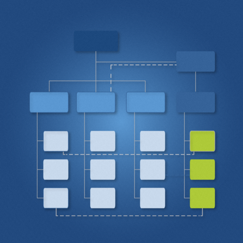 The teaser image shows a simplified diagram of the matrix organization. The matrix structure connects functional departments with project-related teams, thus ensuring flexible collaboration in complex projects. The teaser image shows a simplified diagram of the matrix organization. The matrix structure connects functional departments with project-related teams, thus ensuring flexible collaboration in complex projects.