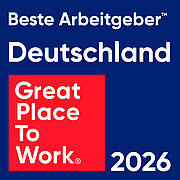 Siegel Beste Arbeitgeber Deutschlands 2026 für Projektron GmbH