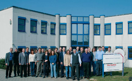 Gut 50 Mitarbeiter arbeiten bei der Herkules-Resotec Elektronik GmbH, der Großteil davon sind Informatiker und Ingenieure verschiedener Fachrichtungen.