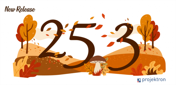 The new Projektron BCS 25.3 brings a breath of fresh air to everyday project work: AI-supported functions, intuitive map views, and even greater efficiency – perfect for this season of change. BCS 25.3 in an autumnal landscape – symbolizing the Projektron BCS fall release with AI innovations, map integration, and smart process optimization.