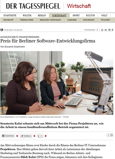 16. Mai 2014 – Tagesspiegel