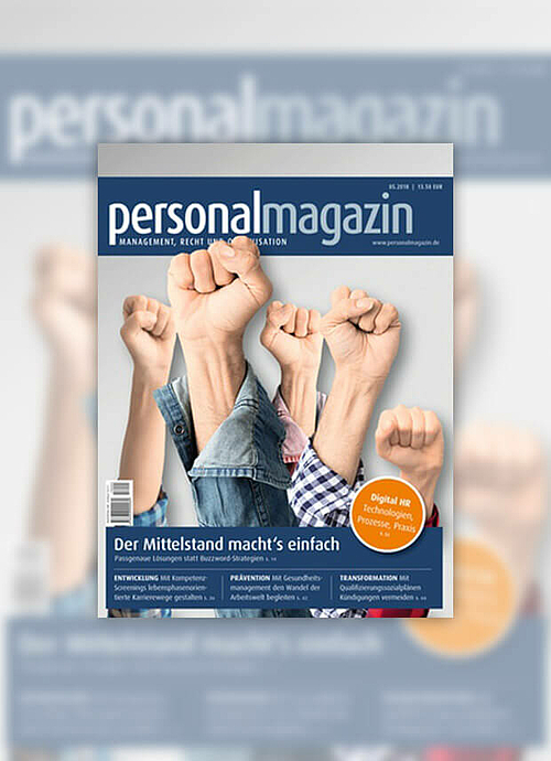 07. Mai 2018 - Personalmagazin