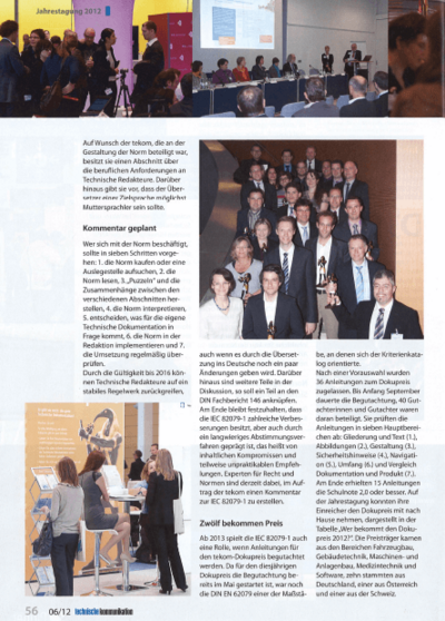 22. November 2012 – technische kommunikation