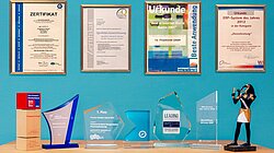 Awards and trophies for Projektron