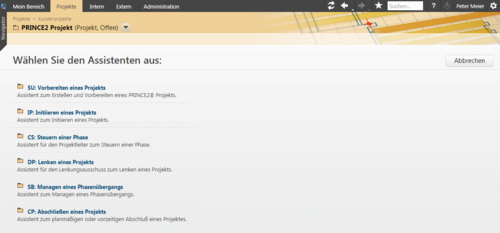 Spezifische Assistenten helfen in PRINCE2 Projekten Spezifische Assistenten helfen in PRINCE2 Projekten