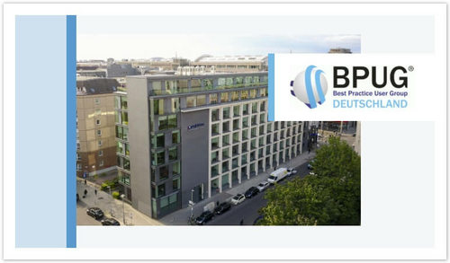 Der BPUG Kongress fand am 10. November 2017 bei der Projektron GmbH in Berlin statt. 