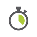 Effizienz und Effektivität: Icon Zeitmanagement