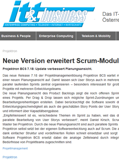 13. Oktober 2014 – it&t business