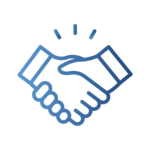Zwei Hände, die sich schütteln – ein Zeichen für Kooperation, Vertrauen und geteilte Verantwortung. Zwei sich schüttelnde Hände als Symbol für Zusammenarbeit, Einigkeit und partnerschaftliche Verantwortung.
