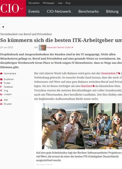 24. Juni 2015 – CIO