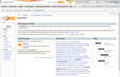 Wiki de la empresa integrado en Projektron BCS, ejemplo de cliente UID 
