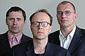 L'équipe fondatrice: Dr Marten Huisinga, Jörg Cohrs, Maik Dorl