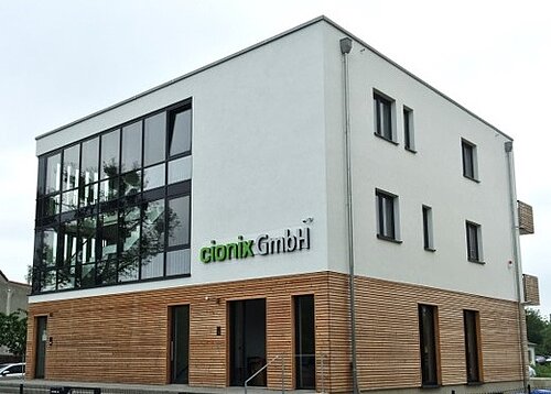 The cionix GmbH is located in Falkensee, Brandenburg. Company building cionix