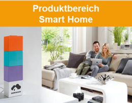 The third product area of Hörmann KG Antriebstechnik is Smart Home. Product area Smart Home of Hörmann KG Drive Technology