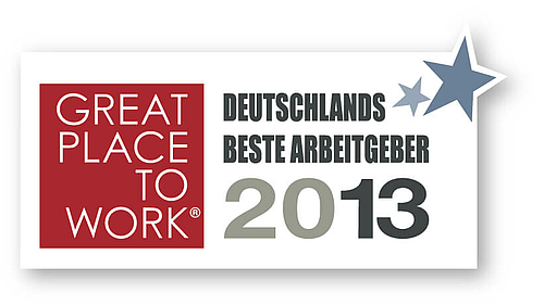 Great Place to Work-Wettbewerb „Deutschlands Beste Arbeitgeber 2013“
