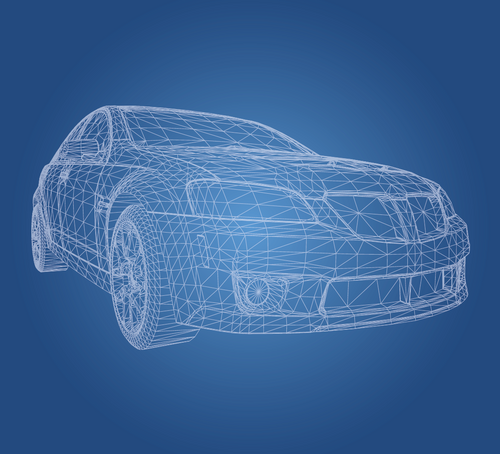 Symbolische Darstellung für strukturierte Software- und Systementwicklung mit Automotive SPICE®. Das Bild steht stellvertretend für das normierte Vorgehen in der Automobilindustrie und die Bedeutung standardisierter Entwicklungsprozesse.