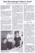 Article about Projektron in the Berliner Wochenblatt 2002
