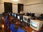 Computerraum der St. Monica Girls School in Cape Coast, Ghana