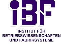 Logo de l'Institut des sciences de gestion et des systèmes d'usine (IBF) de l'Université technique de Chemnitz.