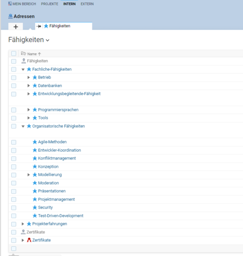 Inverso überführte die Skill-Profile seiner Mitarbeiter in Projektron BCS und steuert so sein Kompetenzmanagement.