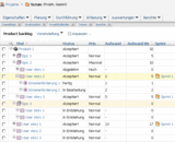 Im Product Backlog lassen sich Anforderungen strukturieren