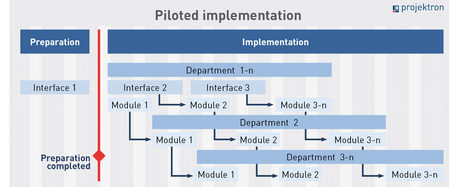 Scheme piloted software rollout