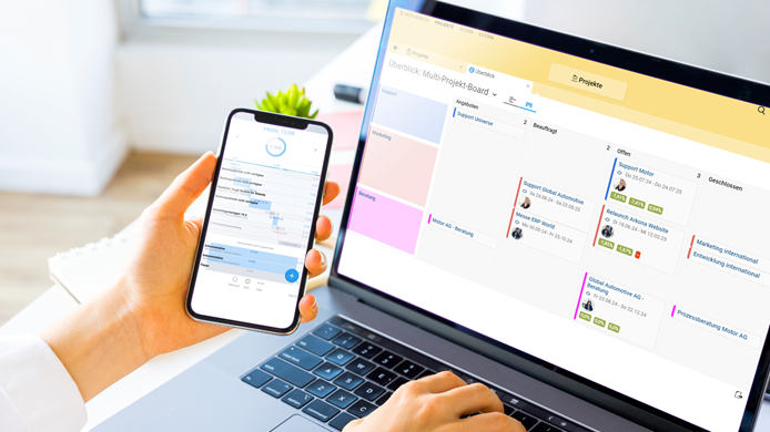 Vergleich generisches ERP vs. Projektron BCS