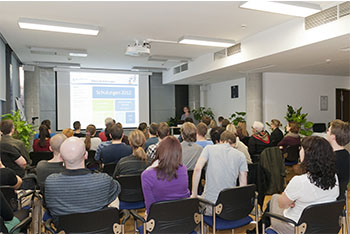 In diesem Jahr gab es wieder interessante Vorträge bei den Mitarbeitertreffen