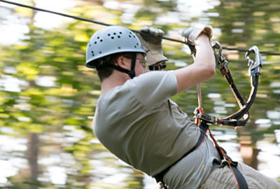 Ab durch die Wälder - Sommerfest im Kletterpark